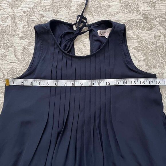 Nanette by Nanette Lepore Sleeveless Chiffon Pintuck Dress size 2 - Picture 10 of 14